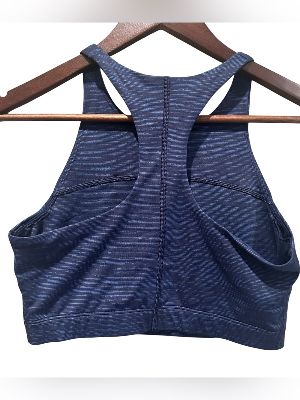 Outdoor Voices TechSweat Move Free Crop Top Blue Women’s Size Small - Picture 3 of 6